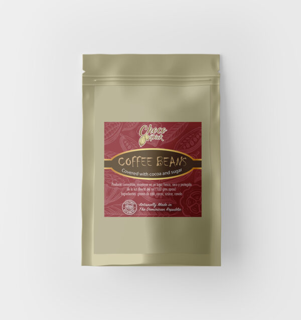 Cemillas de Cafe cubiertas de cacao azucarado