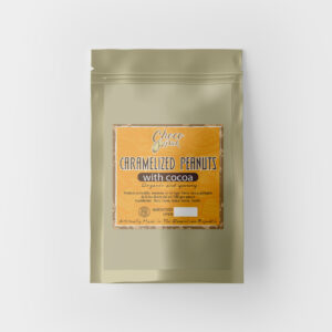 Maní caramelizado con cacao