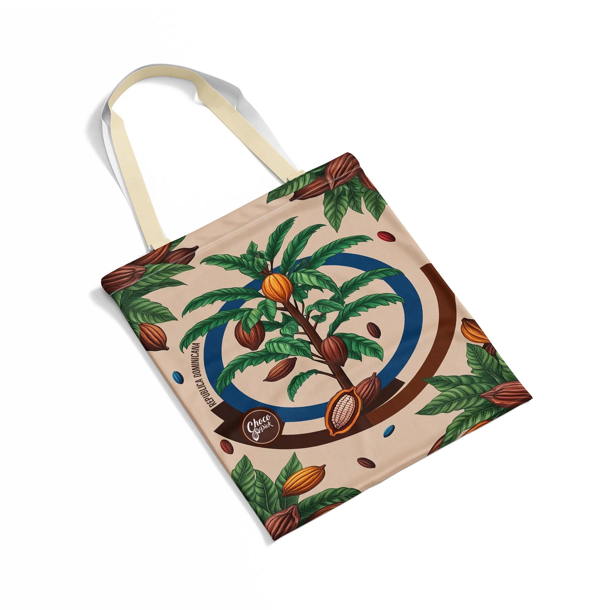 Cacao Tote Bag Dominican Souvenir